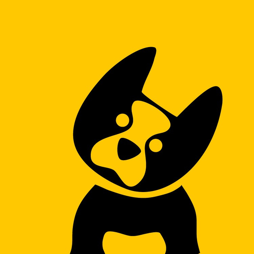 The Curious Cat logo: a black cat tilting its head on a yellow background